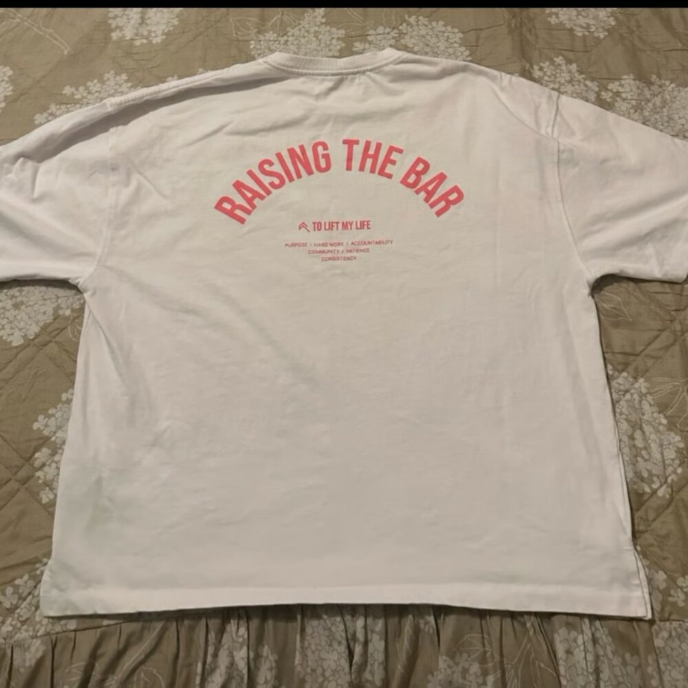 Oner Active Raising The Bar Graphic Unisex oversized T-Shirt - Picture 2 of 6